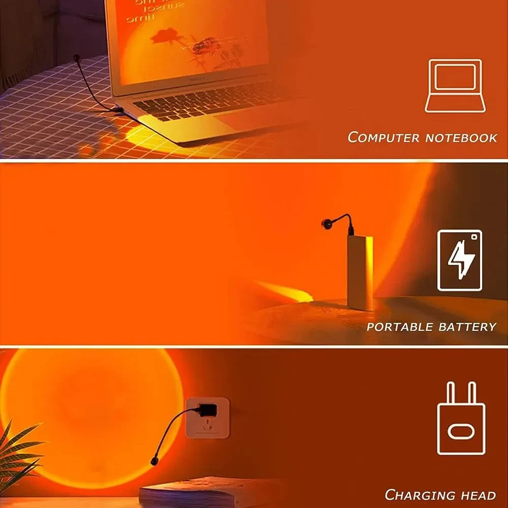 Sunset Ambient USB Lamp